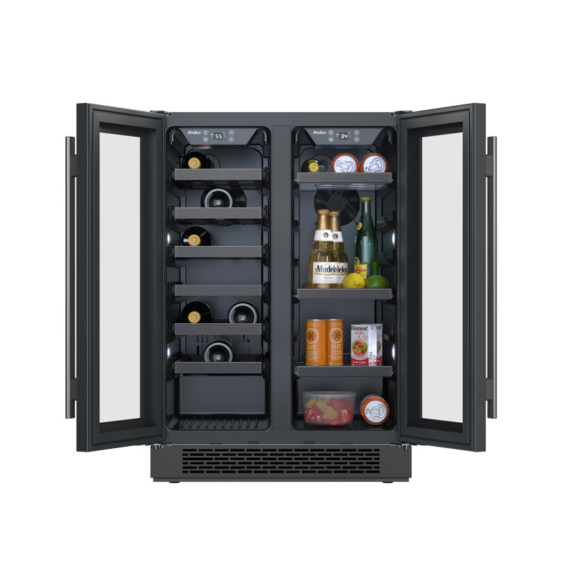 Avallon 23.81'' width 21 Bottle and Can Dual Zone Freestanding/BuiltIn